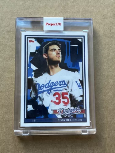CODY BELLINGER - 2021 TOPPS PROJECT 70 - CARD # 83 - PR 1854 - INFINITE ARCHIVES