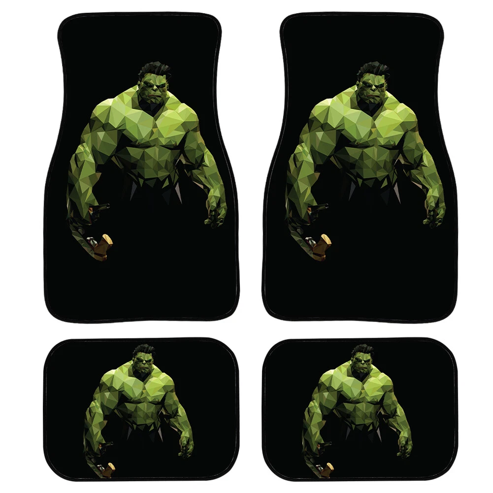 The Hulk Marvel Not-Slip Car Floor Mats