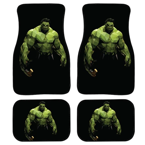 The Hulk Marvel Not-Slip Car Floor Mats