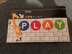 Toys "R" Us Times Square “Dolls” In-Store Subway Sign