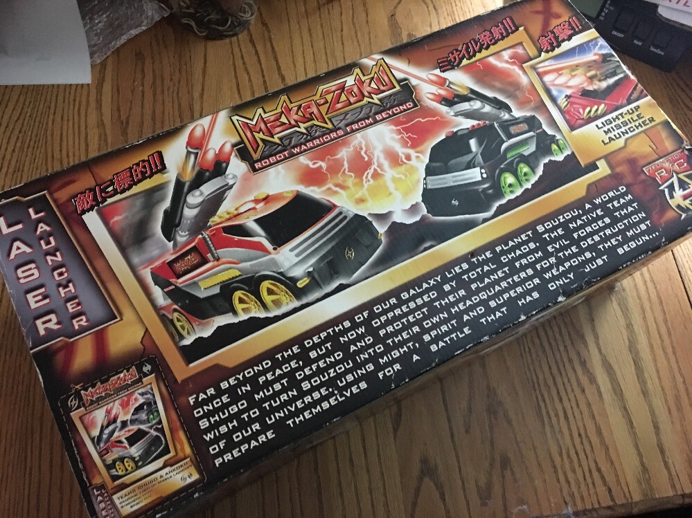 Meka-Zoku Robot Warriors From Beyond RC Laser launcher Truck 27MHz