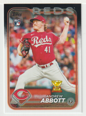 Andrew Abbott RC - Cincinnati Reds (Baseball Card) 2024 Topps # 214 Mint