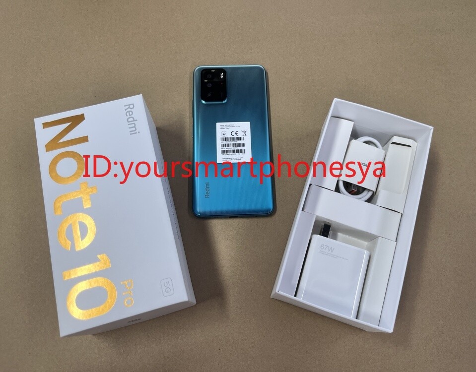 Unlocked Xiaomi Redmi Note 10 Pro 5G 6/128GB Dual SIM Octa-core