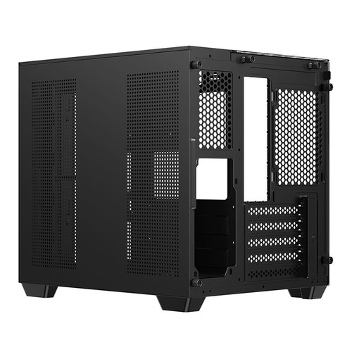 270 Degree Transparent Computer Case Desktop PC Tower For M-ATX/ITX Motherboard - Afbeelding 7 van 14