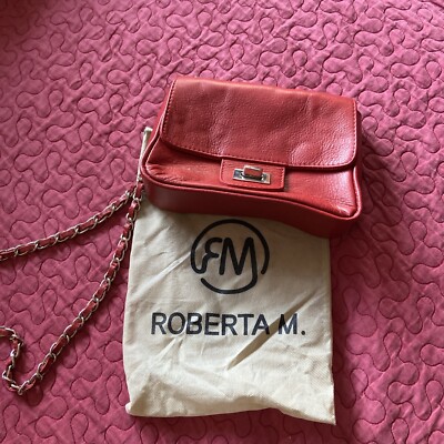 Roberta M- Umhängetasche Abendtasche Party Handy Tasche Clutch Brieftasche - NEU