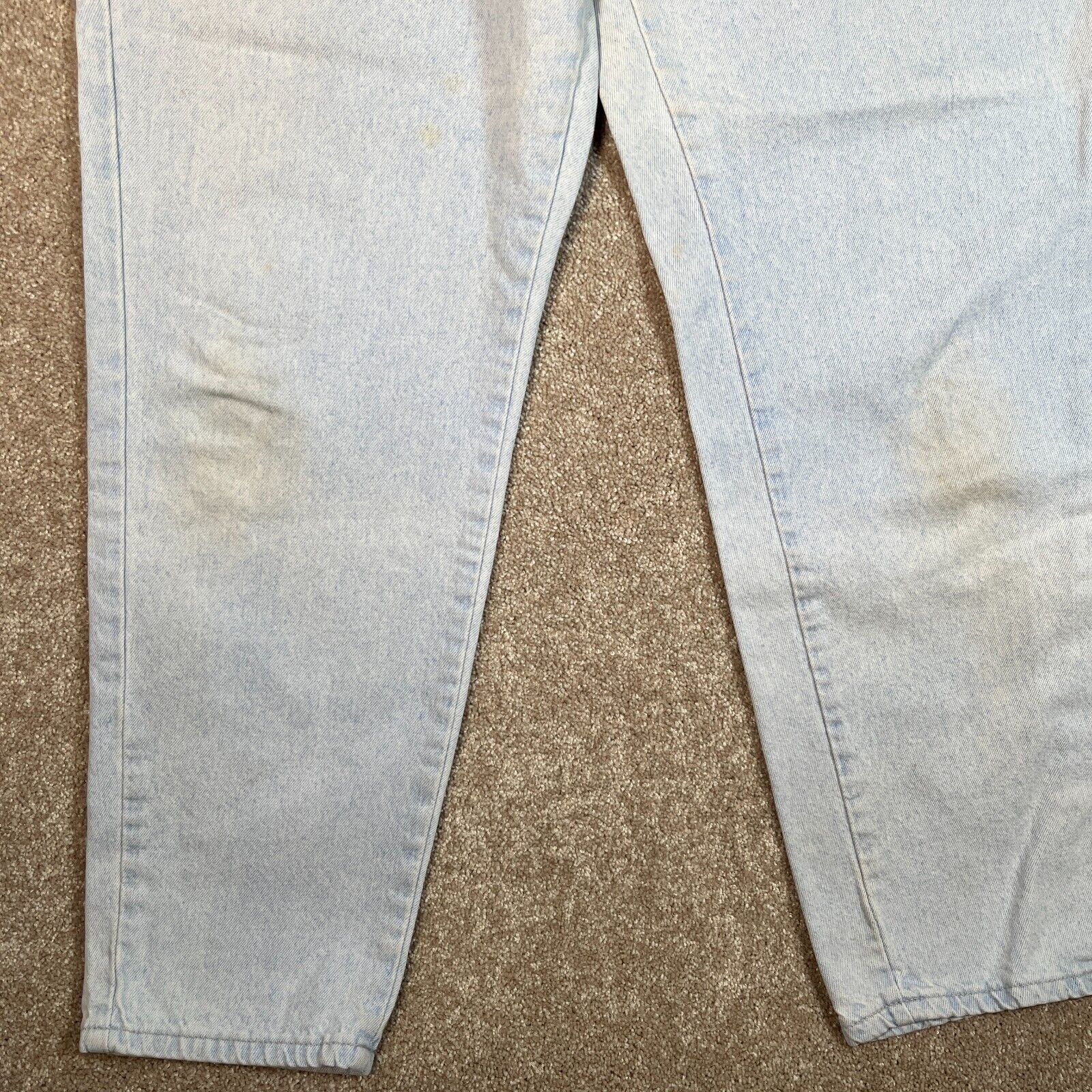 Vintage 90s Lee Jeans Womens Size 14 Long Light W… - image 3