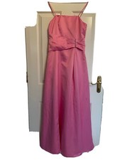 Ladies Women Party Gown Dress Size 6 Pink
