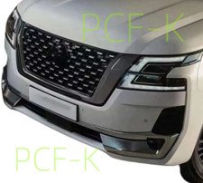 For Nissan Armada Patrol Y62 Front Bumper Center Hood Grille 2021-2025