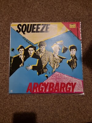 Squeeze Argybargy Black Disc - 12'' RECORD Vinyl 