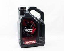 Huile Moteur MOTUL 300V ROAD RACING 10W30 4L 100% synthèse moto scooter quad 4T