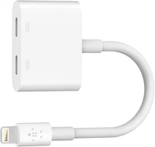 Belkin Rockstar Lightning Audio + Charge - Lightning Cable & iPhone Charger Adap