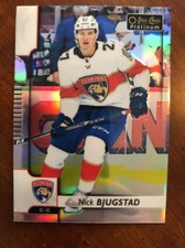 17-18 UD Opee Chee Platinum Rainbow Parallel #110 Nick Bjugstad