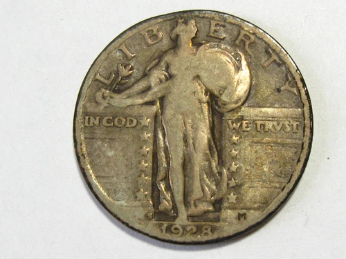 1928-S Standing Liberty Quarter - #10028-9