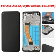 LCD Display Touch Screen Assembly+Frame For Samsung Galaxy A11 A115A/U (161.5MM)