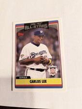 CARLOS LEE 2006 TOPPS UPDATE AND HIGHLIGHTS ALL STAR #UH250 FREE SHIPPING 