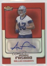 2006 Topps Finest Refractor 161/399 Anthony Fasano #166 6o3