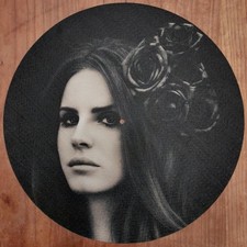 LANA DEL REY Black Roses NEW SINGLE SLIPMAT