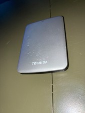 Toshiba Canvio Slim Portable 500GB External Hard Drive HD HDD Silver USB 3.0 VGC