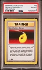 POKEMON BASE SET DEVOLUTION SPRAY 1999 GAME #72 1ST EDITION PSA 8