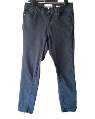 Fat Face Damen Jegging UK Größe 10 Taille 30'' schwarz Baumwolle fünf Taschen Hose
