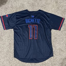 Bo Bichette Jersey Toronto Blue Jays Playoffs Men’s Large #11