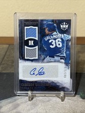 2018 Diamond Kings DK Rookie Materials Signatures Cameron Gallagher Auto /199