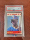 1989 SCD Baseball Pocket Price Guide Hand Cut #3 Ken Griffey Jr RC PSA 8 HOF