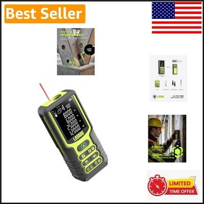 User-Friendly 328ft Laser Measuring Tool with Angle Sensor & Long Battery Life