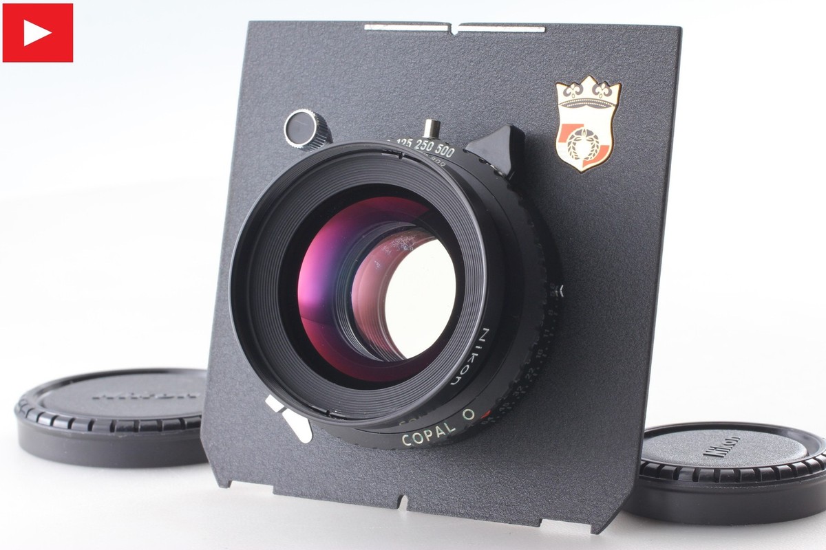 Exc+4] Nikon Nikkor W 150mm f/5.6 S COPAL 0 Large Format Lens From