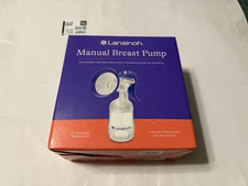 Lansinoh Manual Breast Pump for Breastfeeding 2 Phase Technology Accessories