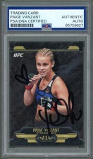 Paige VanZant Cards and Memorabilia Guide 13
