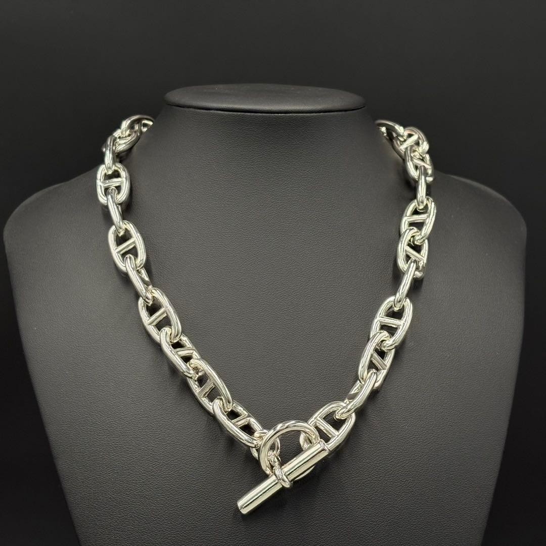 Chaine d'Ancre Design Long Necklace for Men and Women, Mint