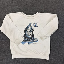 Vintage 1980s Tin Man Wizard of Oz Crewneck Sweatshirt Kids