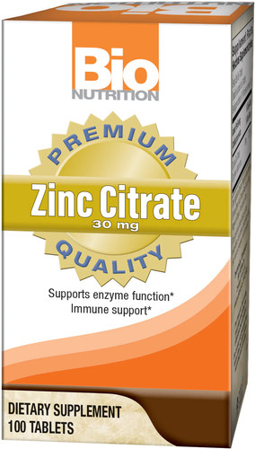 Bio Nutrition - Zinc Citrate 100 Tablets - Picture 4 of 4
