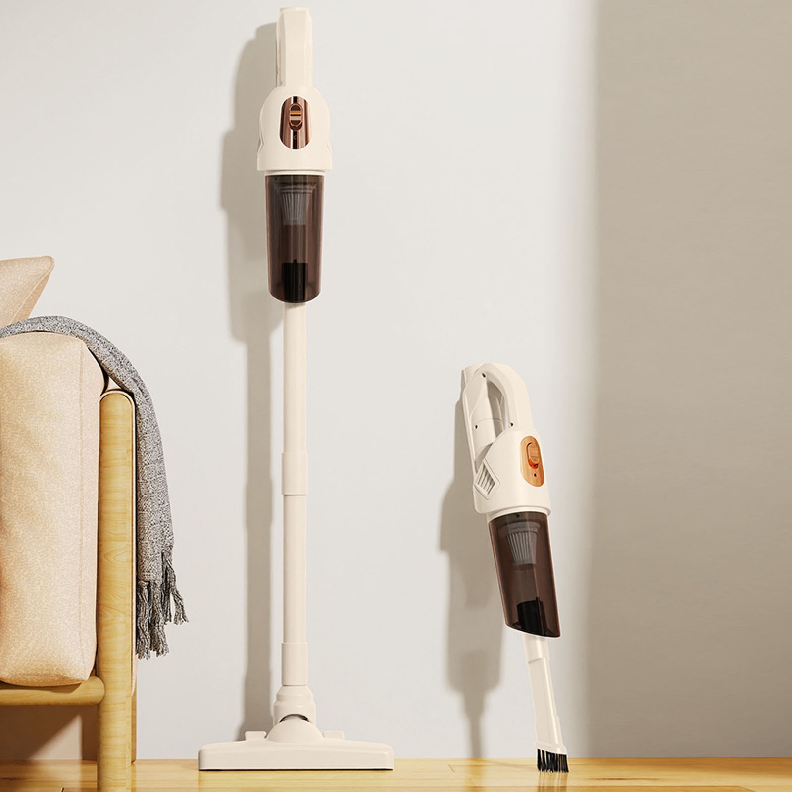 Cordless Vacuum Cleaner 5000PA Powerful Suction Rechargeable Portable Handheld