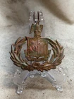 Civil War New York State Headgear Badge with Eagle and “Excelsior” Motto