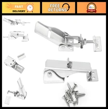 2PCS Heavy Duty Adjustable Toggle Latch Clamp, Stainless Steel Spring Lock with