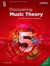 Discovering Music Theory, The ABRSM Grade 5 Workbook (Sheet Music)