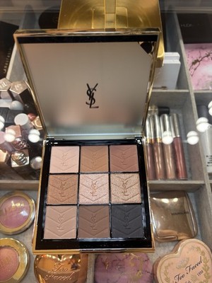 Yves Saint Laurent YSL Couture Eye Palette Nude Hours Brown 9 Shades 0.62oz