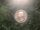1941 Washington Quarter (green/gold)