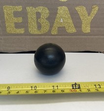 Vintage 80s Gear Shifter Knob Black Round Ball Manual Automatic Car Drive Stick