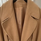 Regency Camel Long Belted Overcoat Lined Collared Women’s 4 Long Sleeve Vintage — photo 3