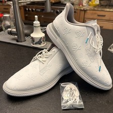G Fore Men  s White Golf Shoes 12 M New Gallivan2r