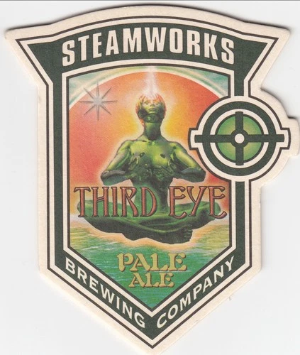 1 STEAMWORKS BREWERY USA BEER MAT BEERCOASTER SOUS BOCK VILTJE