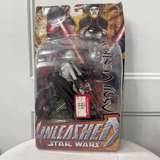 Vintage Hasbro Star Wars Unleashed Action Figure Asajj Ventress 2005