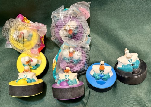 McDonald's Happy Meal Mighty Ducks Animated Series 1997 New & Used LOT Of 8