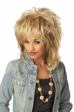 Rockin' Soul Tina Turner Diva Halloween Costume Wig Blonde 