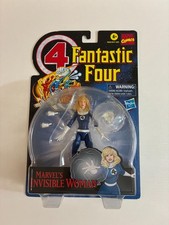 Marvel Legends Invisible Woman Fantastic Four Retro Cardback Wave 6  Figure NEW