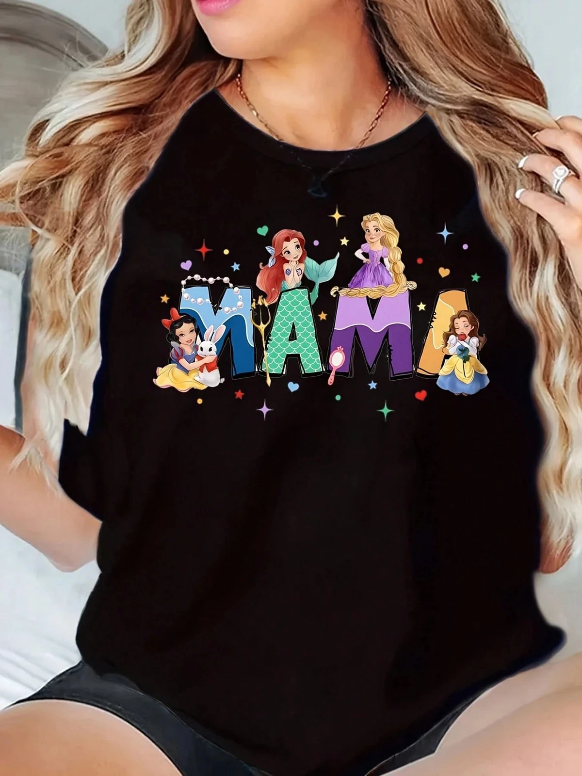 Disney Princesses MOM Birthday T-Shirt, Gift For Friends