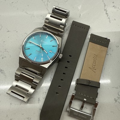 Accurist Origin Light Teal Automatic Limited Edition Watch 70027